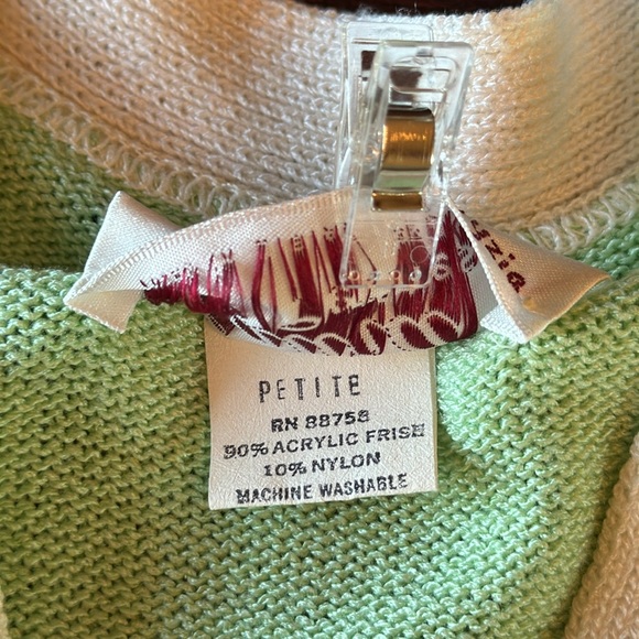 Laura Petites By Alyzia Colorful Spring Knit - Sweater - Picture 9 of 14